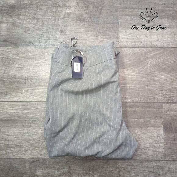Anne Klein Delano Grey Heather Dress Pants Size 12 - Picture 6 of 6